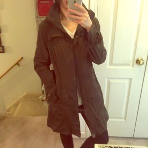 Cole Haan trench rain coat