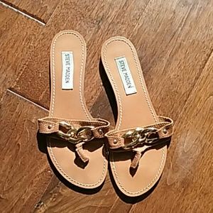 Steve Madden tan sandals