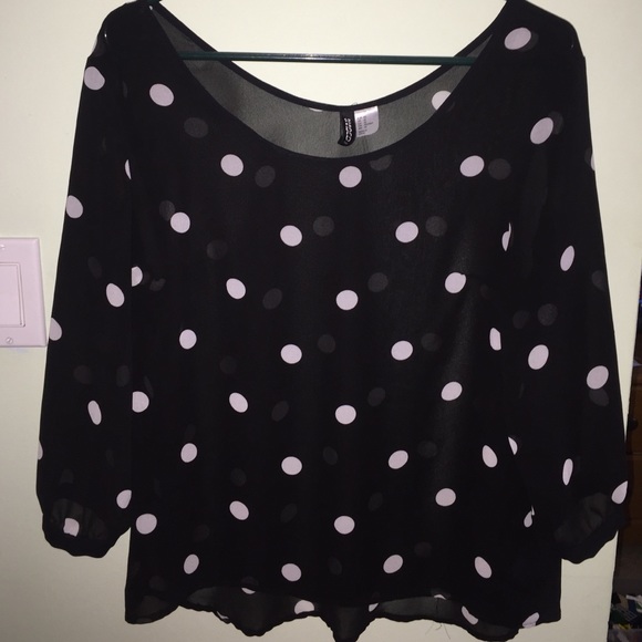 Sheer blouse