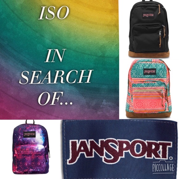 ISO your old Jansport backpacks! Any condition :)