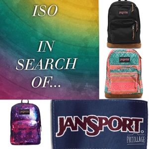ISO your old Jansport backpacks! Any condition :)