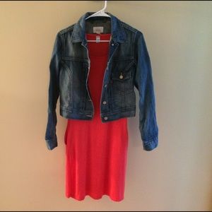 Red/coral old navy dress