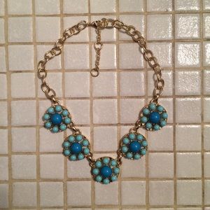 Blue Statement necklace