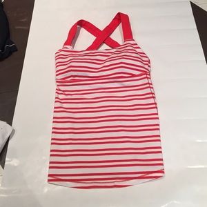 NWOT Cross back Lululemon top