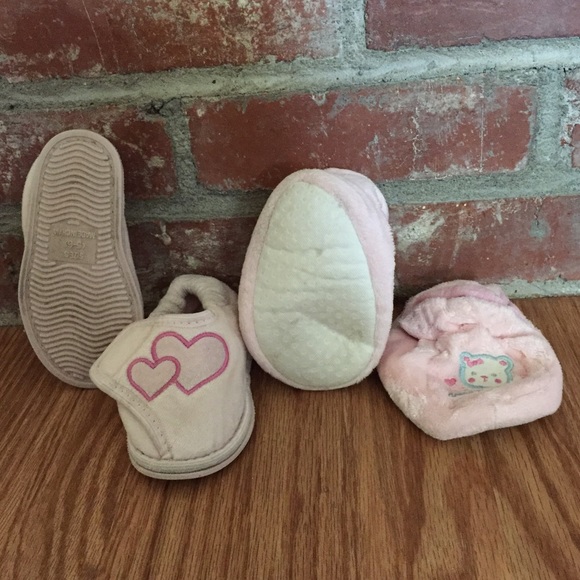 Pink Toddler House Shoes