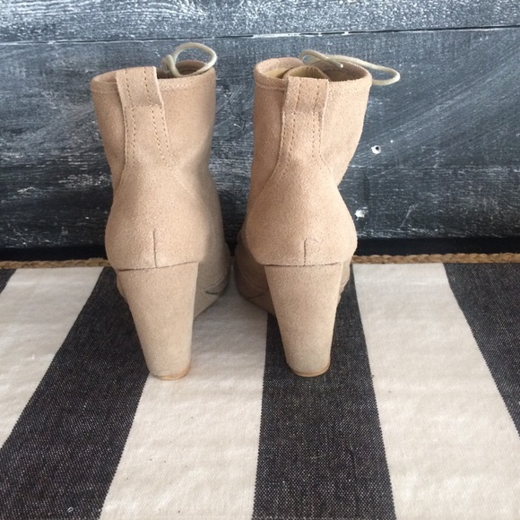 Genuine leather upper suede boots - Picture 3 of 3