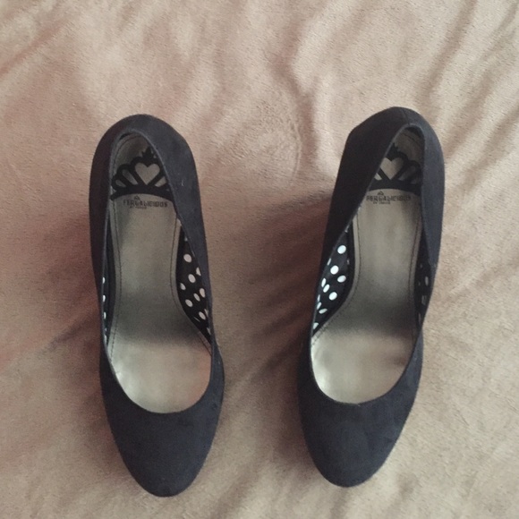 Black Fergalicious wedges