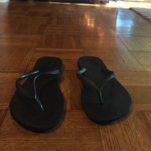 Havaianas slim black flip flop