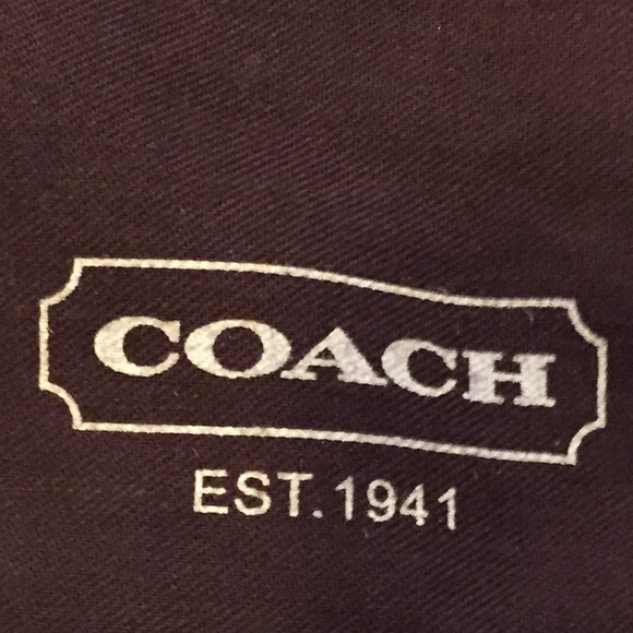 Coach dust bag