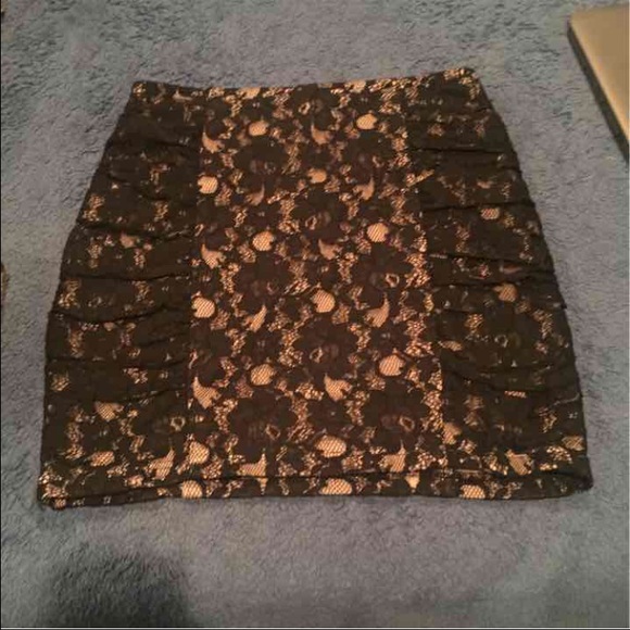 Lace Pencil Skirt