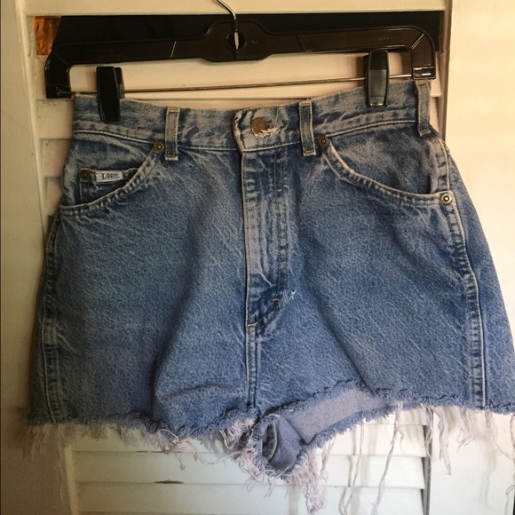 Lees high waisted shorts size 25-26