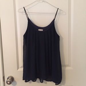 Navy tank top