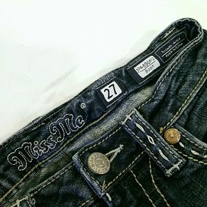 Miss Me darkwash bootcut jeans
