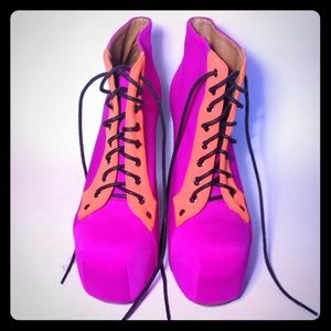 Jeffery Campbell Platform Booties