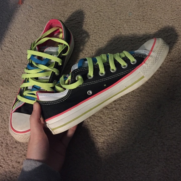 Converse multicolored lowtops - Picture 2 of 2