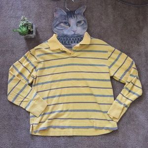 Old Navy Vintage Fit Long Sleeved Stripe T-Shirt