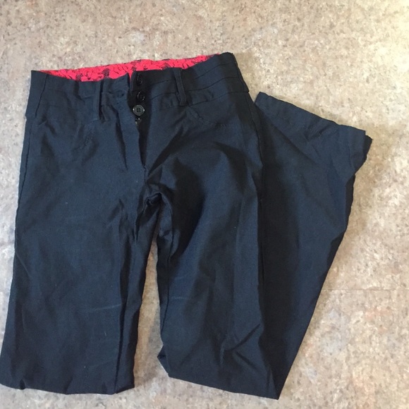 Black work pants