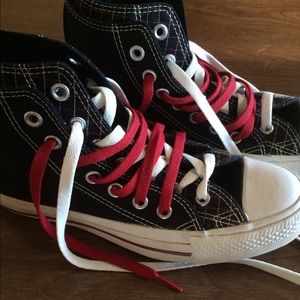 Converse All Star, high-top double fold