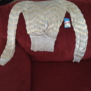 Beautiful Beaded Zig Zag Top!