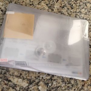 Clear MacBook Air case