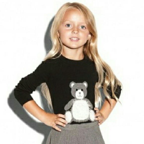 Milly Minis Novelty Bear Pullover