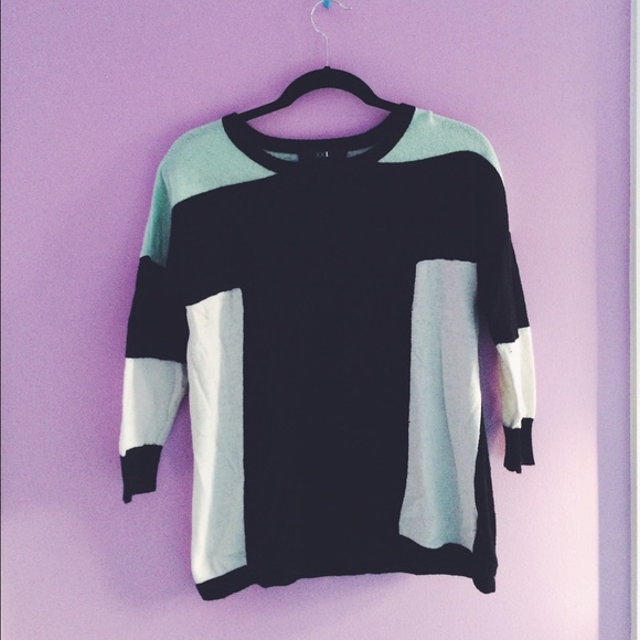 Modern Colorblock Sweater