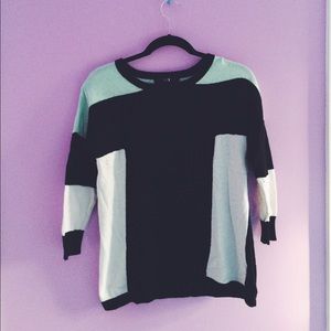 Modern Colorblock Sweater