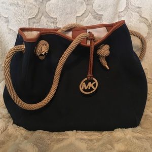 Michael Kors navy blue purse