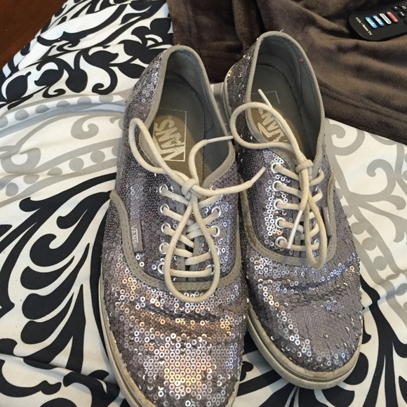 Like new sparkled vans