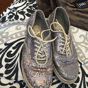 Like new sparkled vans