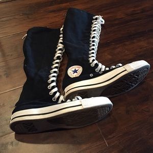 Knee high converse