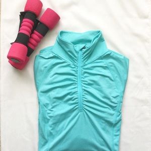 Teal Workout Pullover