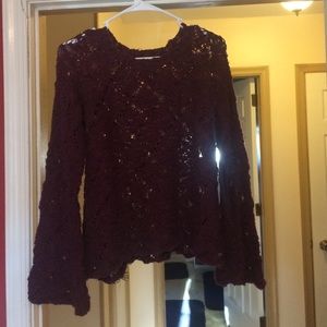 Medium maroon sweater