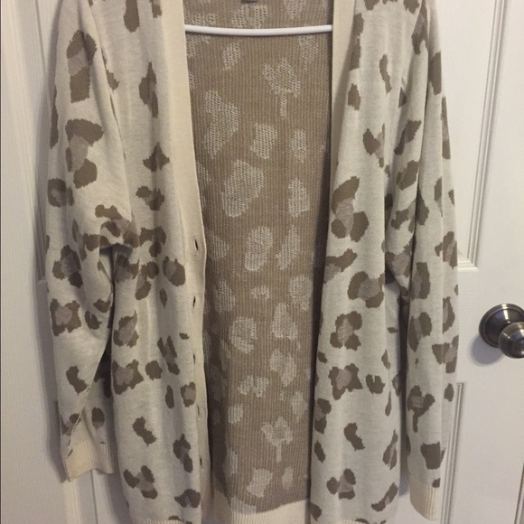 Cow print Cardigan