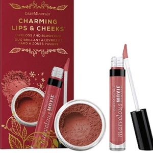 Charming lip gloss and blush duo bare minerals