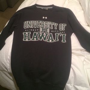 Under armor university of Hawaii sweatshirt crew n