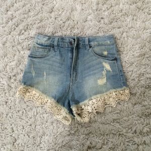Jean shorts