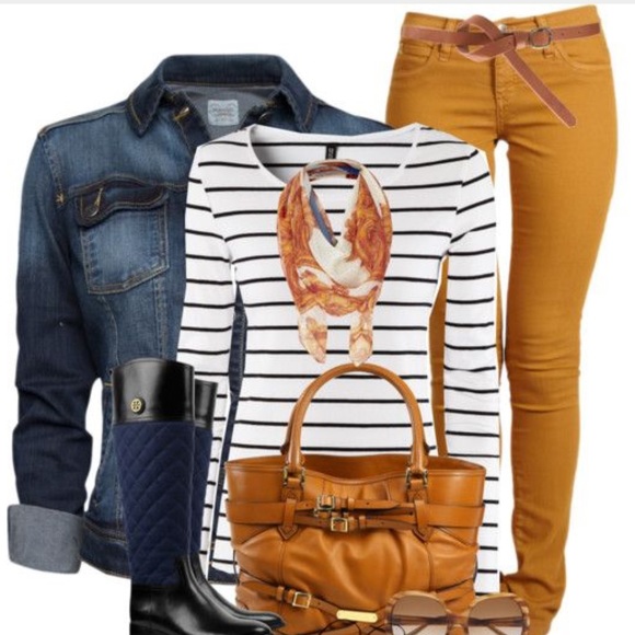Mustard Yellow Skinny Jeans