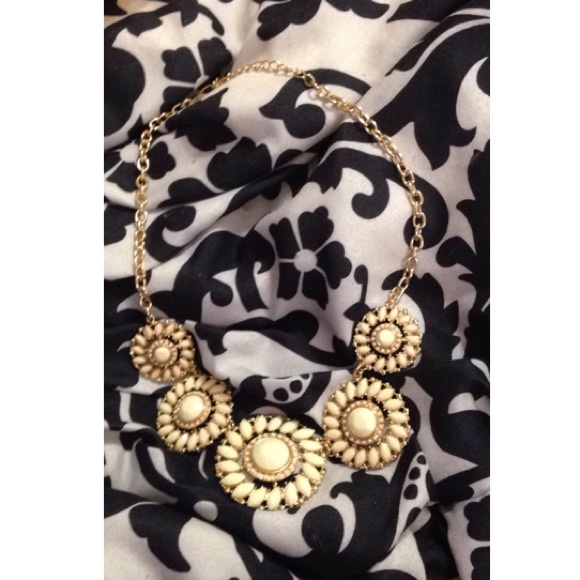 Necklace. Earring. Ring. Never worn.