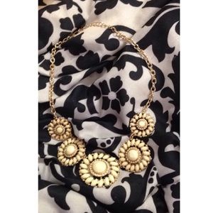 Necklace. Earring. Ring. Never worn.