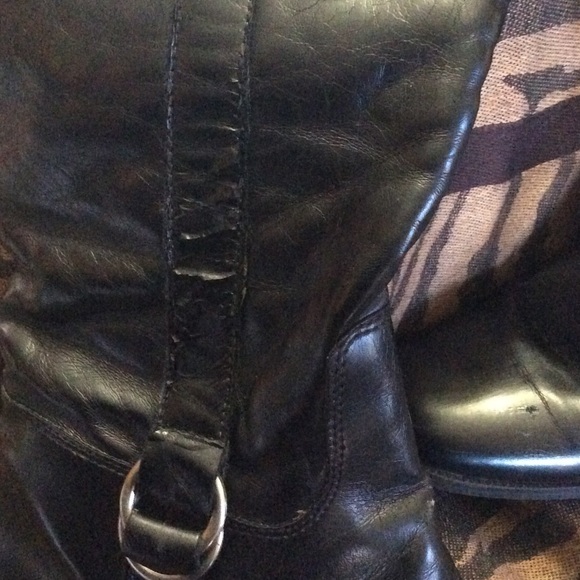 DECORATIVE WIDE CALF RIDDING BOOT - Picture 2 of 4