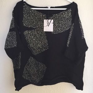 DVF Zita Squares Intarsia Sweater