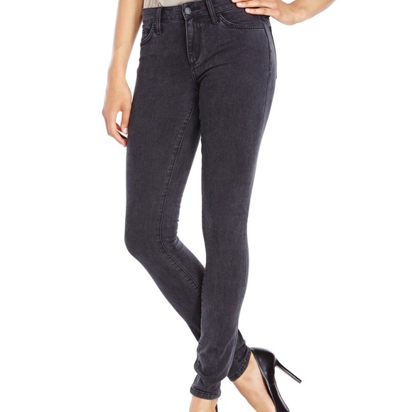 Celebrity pink gray super skinny jeans