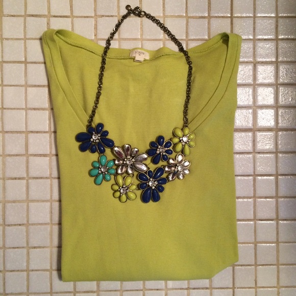 J.Crew long sleeved tee in pea green