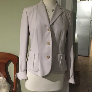 Lovely Cream Talbots Stylish Blazer Size 8
