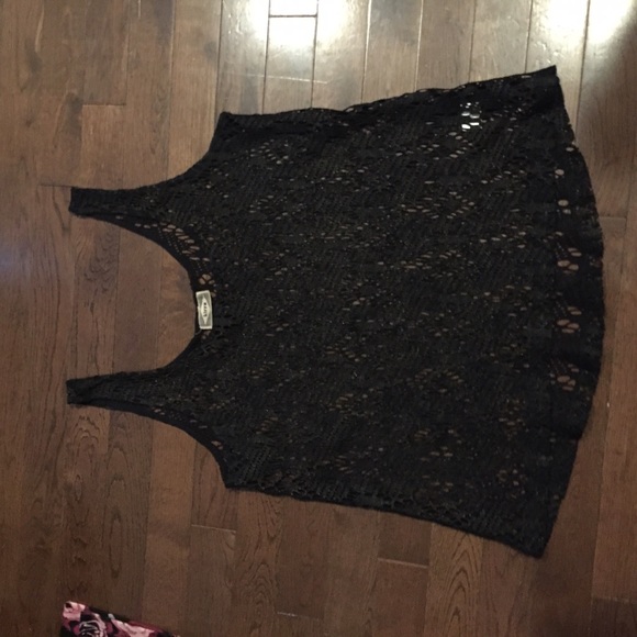 PACSUN Sheer shimmery tank top - Picture 2 of 2
