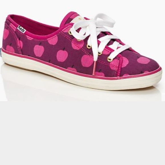 kate spade Shoes - Kate Spade Apple Keds size 8 EUC