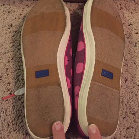 Kate Spade Apple Keds size 8 EUC - Picture 3 of 4