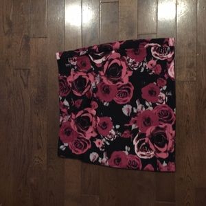 PACSUN Floral mini skirt