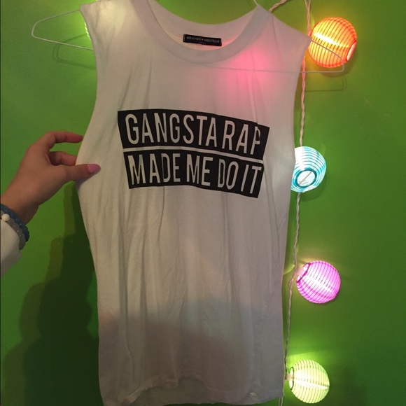 Brandy muscle tee